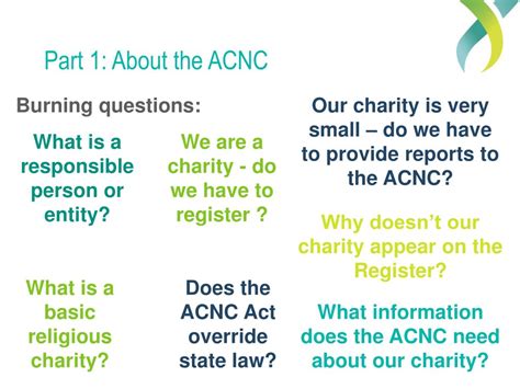 what is acnc|acnc lookup.
